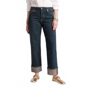 NEW FRANCES VALENTINE smarty cuff jean in dark denim